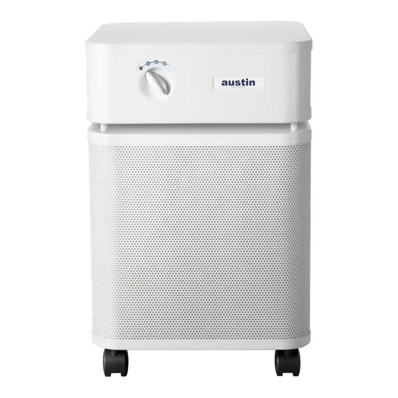 Austin Air HealthMate air purifier in white